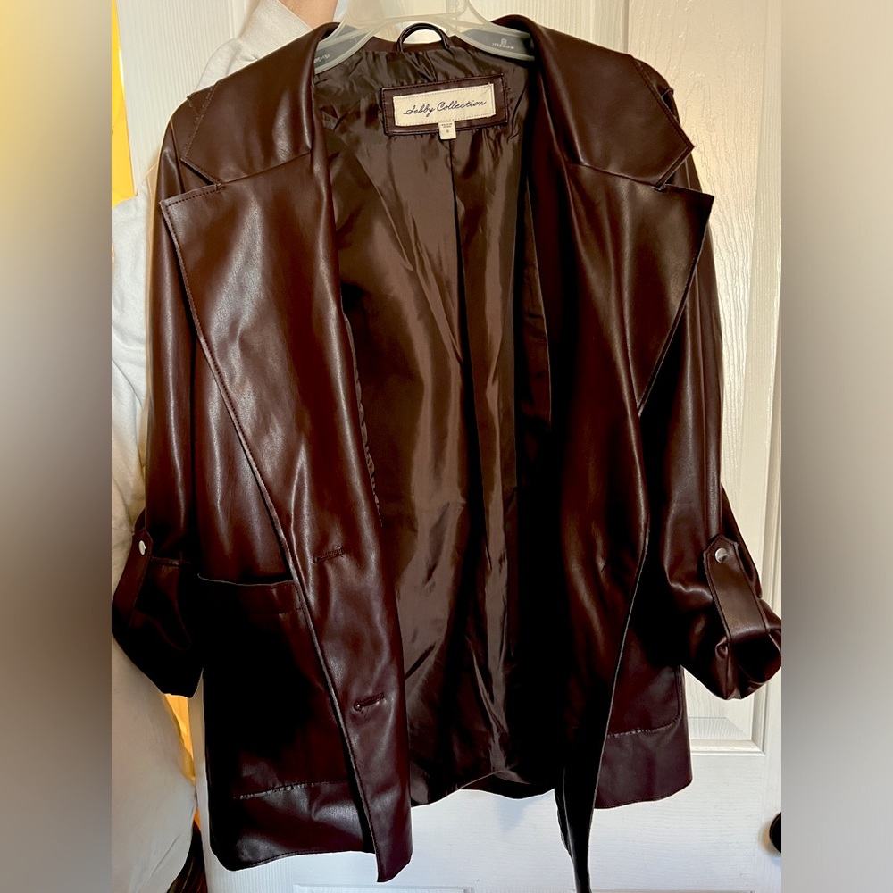 Burgundy Blazer